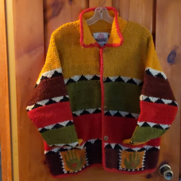 Amano Sweaters - Wool ladies Bolivian sweater